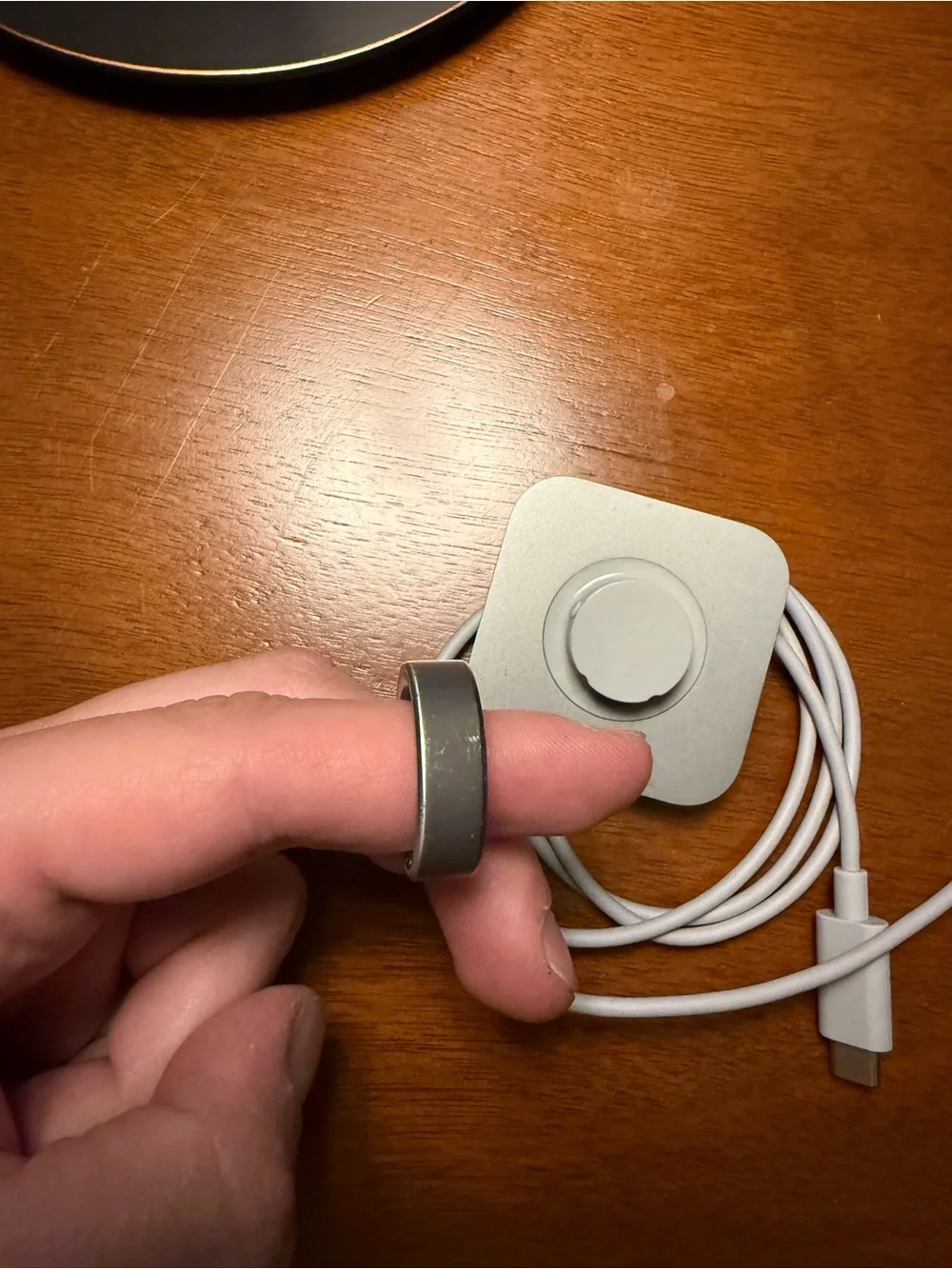 Oura Ring 4 - Brushed Silver, size 11